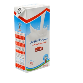 حليب المزرعة الجنيدي قليل الدسم 1 لتر