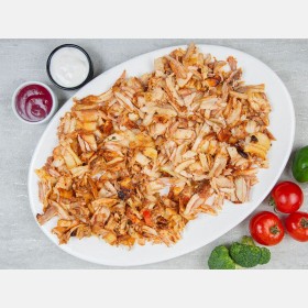 صحن شاورما صغير